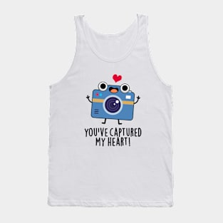 You've Captured My Heart Cute Camera Pun Tank Top